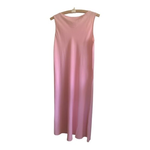 Josie by Natori Vintage Y2K Sleeveless Pink Slip Dress/Nightgown Size S - Picture 2 of 3